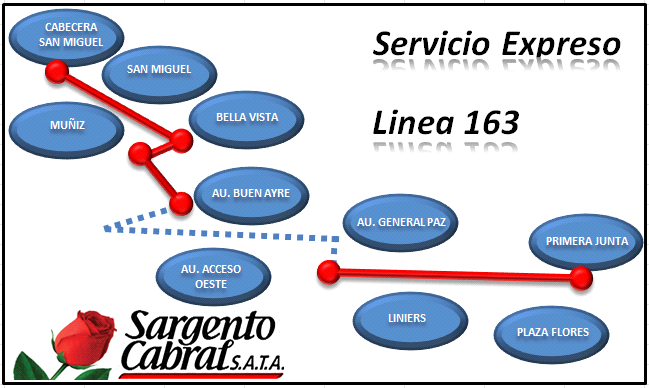 expreso línea 163